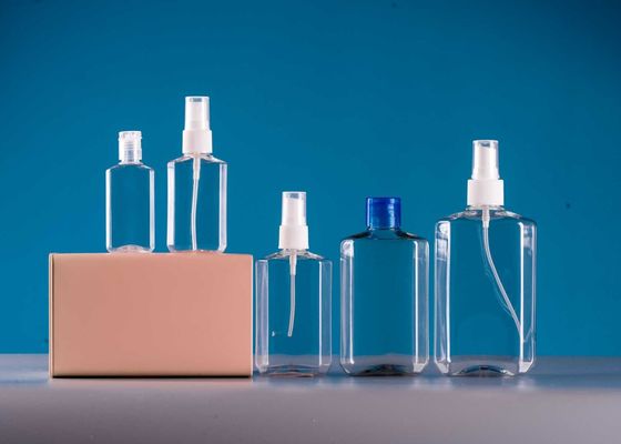 130ml PET Plastic Plastic Screw Top Bottles For Shampoo Lotion Hand Wash Gel
